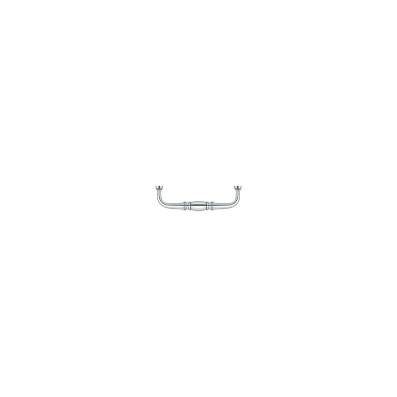 Colonial Bar / Handle Pull, Polished Chrome