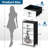 4 Drawer Dresser for Bedroom, Narrow Chest of Drawers, Wooden Top and Study Iron Frame 18"x37.5"-(WxH)