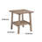 Kahri Solid Wood End Table