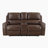 Amiyra 76" Traditional Double Glider Reclining Loveseat with Center Storage Console, Power Outlets, USB Ports & Elegant Nailhead Trim-85361060