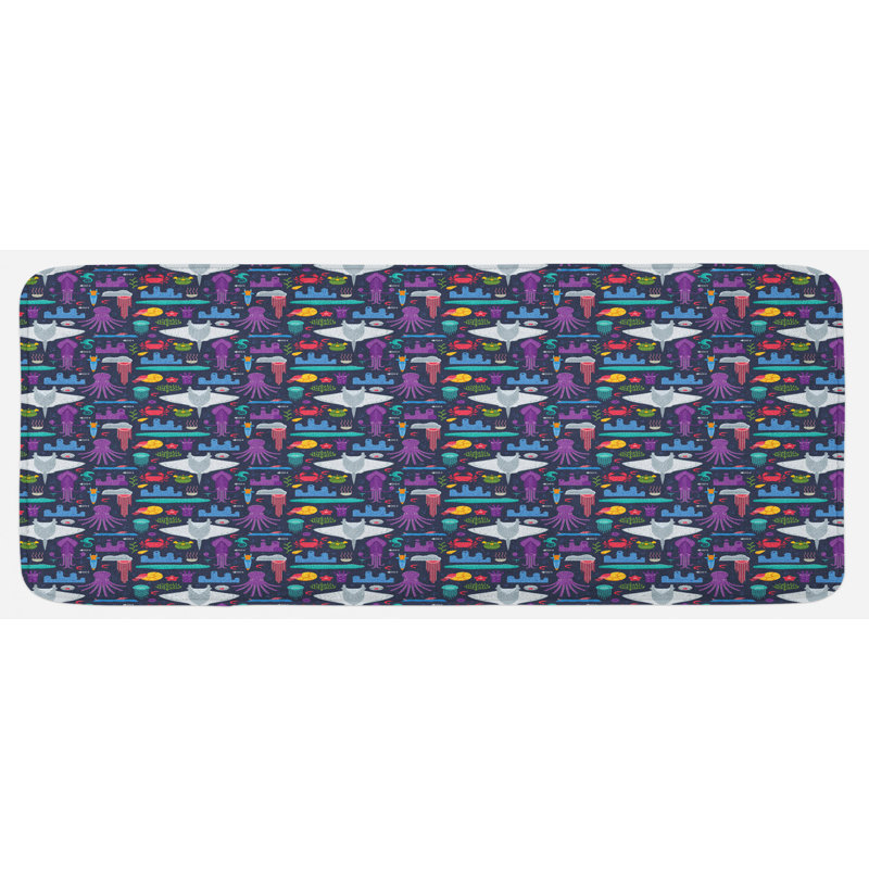 Tapis de cuisine Octopus
