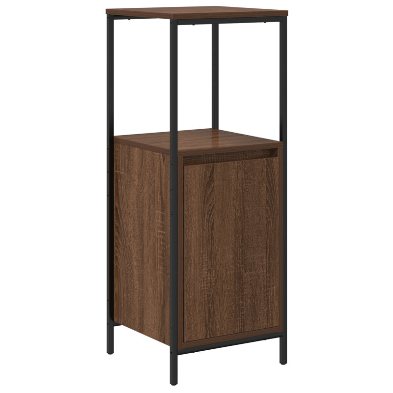 Bathroom Furniture Suite, Dark Wood