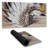Indian with feathers - 15.75"x31.50" Desk mat