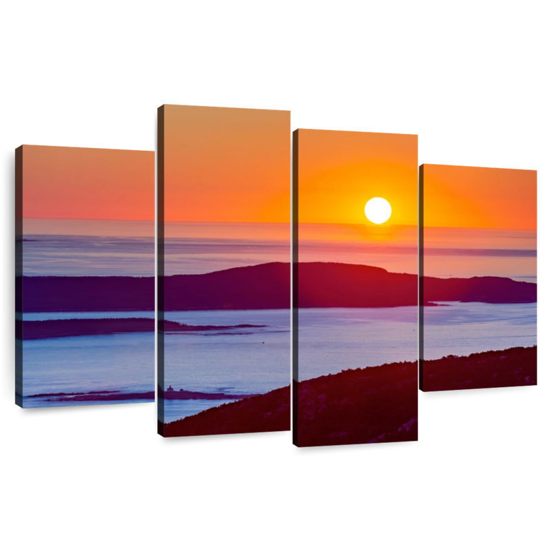 Gillard Perfect Acadia Sunrise, H 32 po x l 52 po