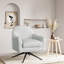 Fauteuil pivotant touffeté Fleetwood Channel-1434419744