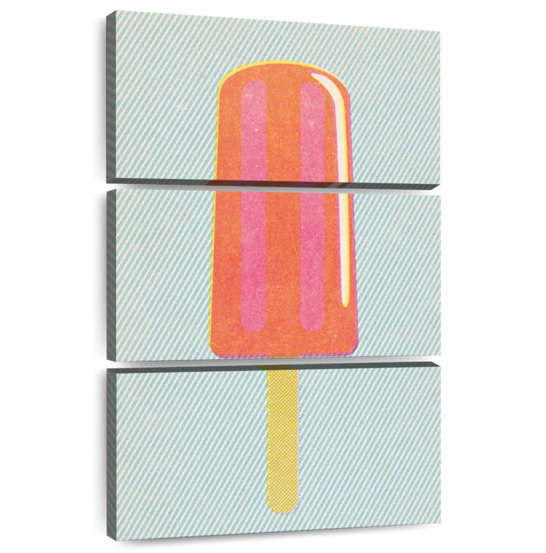 Yarlin Popsicle, 57" H x 36" W