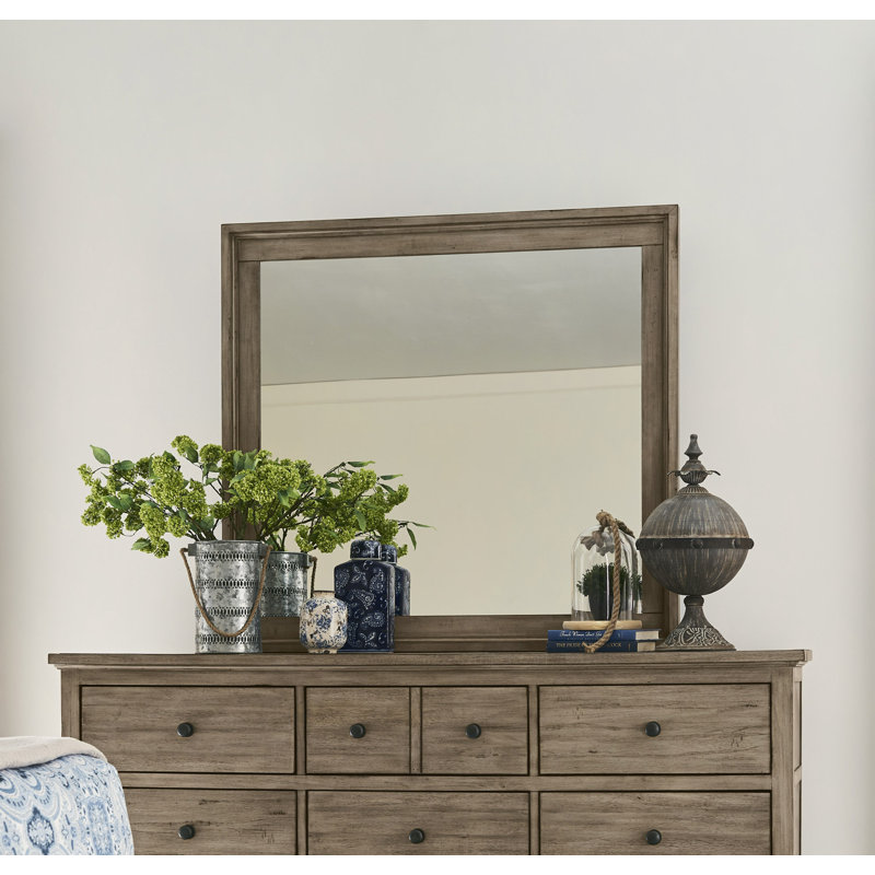 Mirror, No Assembly Required, Orchard Finish