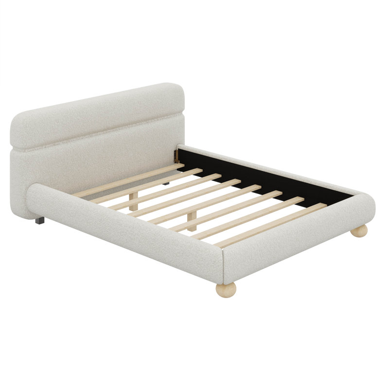 Grand lit tapissier contemporain Horvath