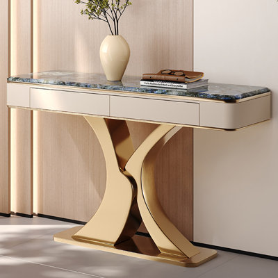 Console en pierre frittée de style italien