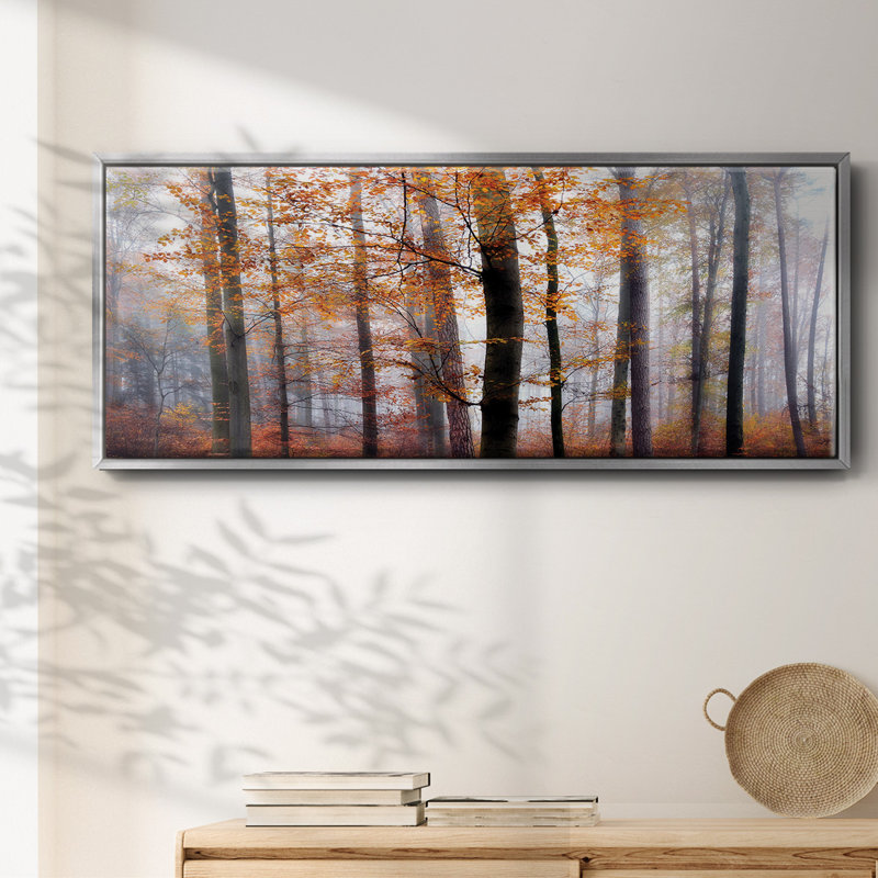 Lost in the Forest- Framed Canvas, 20" H x 50" W