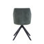 Aspen Rectangular Dining Table with 4 Swivel Upholstered Fabric Chairs - Modern Dining Set-1983419537-1983419758