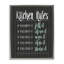 Cadre flottant noir et vert Kitchen Rules, design par lettré et doublé-1797799813-1797799811