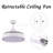 Maryann 42'' Retractable Ceiling Fan DC Motor with LED Lights and Remote-87239284