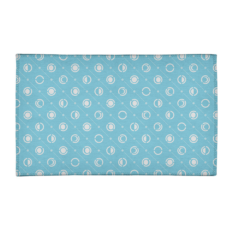 Chenille Geometric Indoor Rug, Rectangle 3' x 5'