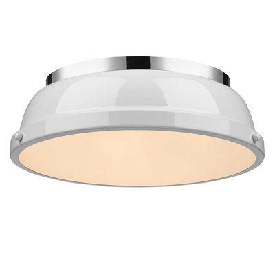 Calico Steel Flush Mount
