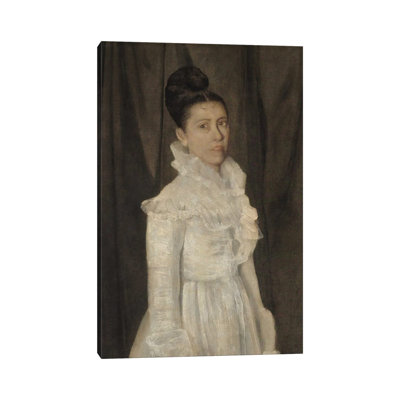 Young Woman In A White Dress by James Abbott McNeill Whistler - 1 Piece Wall Art on Canvas