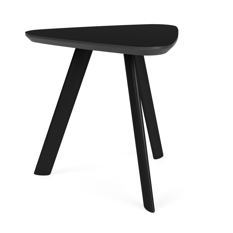 Table de bout Darsey Lounge, Noir, Nuit noire