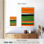 Avery orange et vert abstrait II-108481669