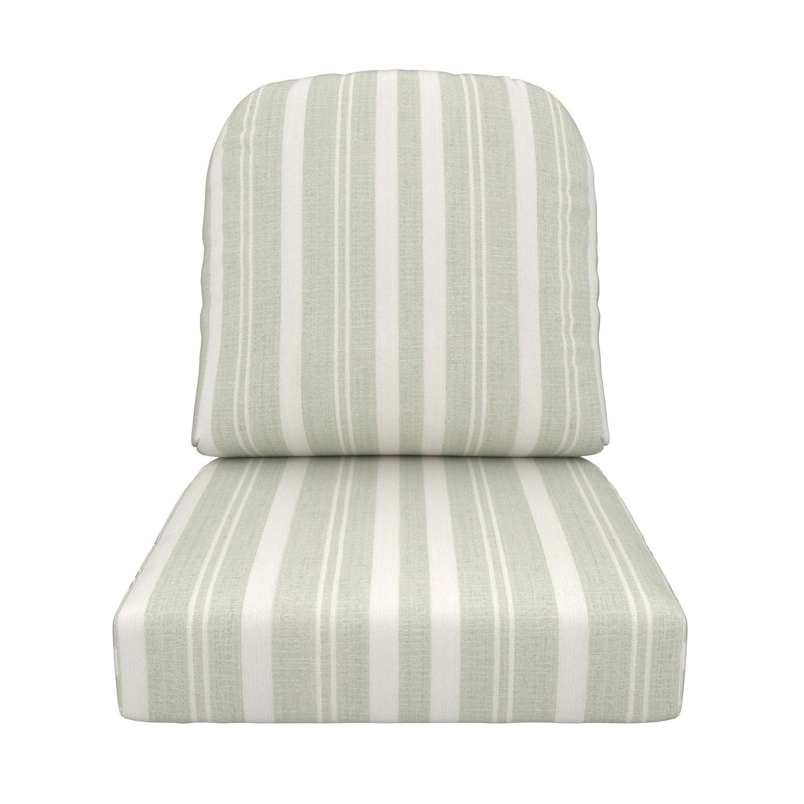 Amala Outdoor Sunbrella® Seat/Back Cushion, Sunbrella Tranquil Sage