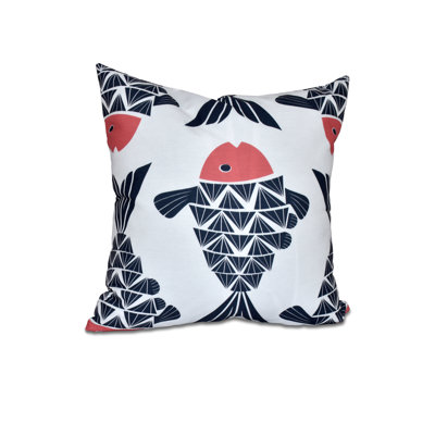 Housse de coussin pour l’extérieur Big Fish Coastal