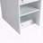 12-inch Wall-Mounted Bathroom Side Cabinet with Soft-Close Doors and Floating Design, Glossy White