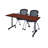 Kobe T-Base Training Seminar Table, 2 Cadence Nesting Chairs-72463817-33122245