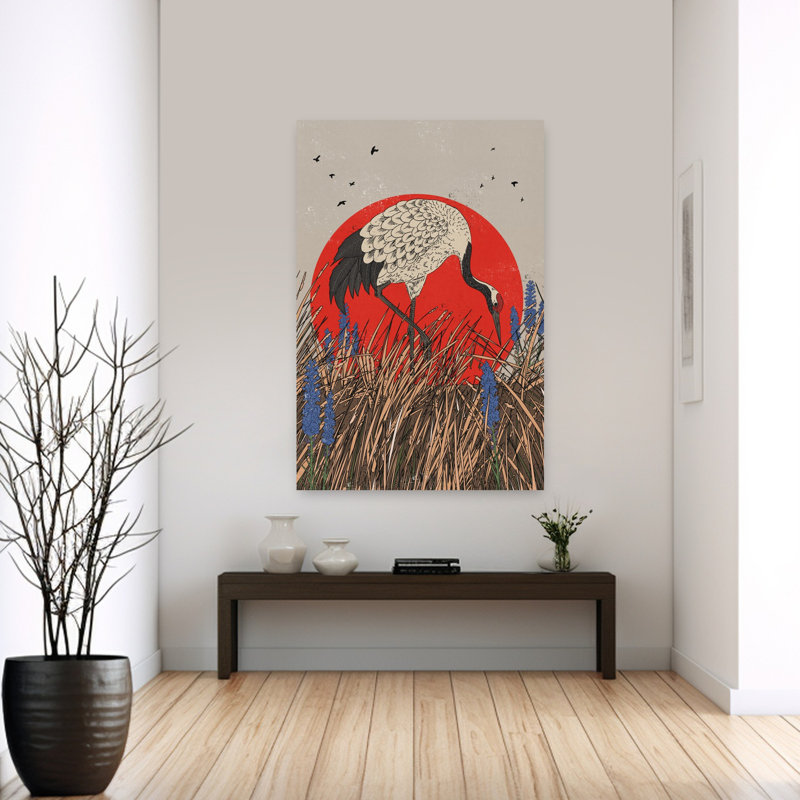 Oiseau d'art de la nature, H 60 po x l 40 po