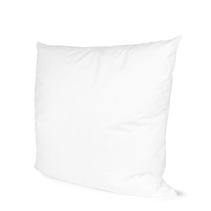 Insert de coussin carré Plume, 20 po x 20 po, Polyester