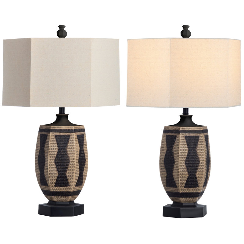 Ensemble de 2 lampes de table en céramique