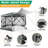 12x12 Pop up Gazebo Screen House Tent for Camping(Upgraded Strut version）)-105587599