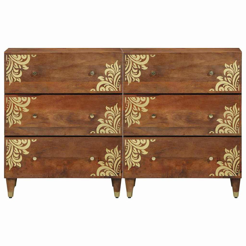 60cm Solid Wood Sideboard