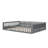 Irmtraut Wood Full Size Upholstered Platform Bed with Guardrail and Pillow-1542290509