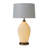 Santa Clara Bone Porcelain Table Lamp with Nightlight - 30", Weathered Brass and Walnut, 4-Way Rotary Switch