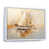 Cadre flottant blanc
