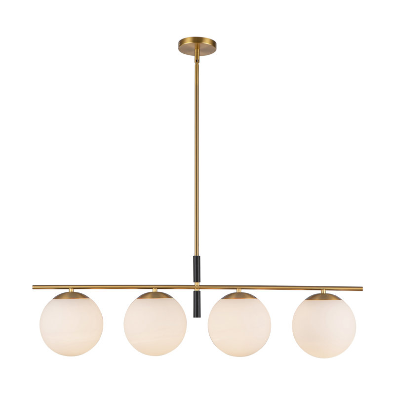 Zuri 37-In Linear Pendant, Gold