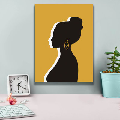 «Woman Black and White» par Andreas Magnusson, art mural sur toile