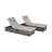 Outdoor Chaise Lounges With Adjustable Backrest And Storage For Outside-10660850