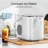 COWSAR 26 Lb. lb. Daily Production Bullet Ice Countertop Ice Maker,9 Ice Cubes Ready in 6 Mins,2 Ice Cube Sizes Available,Automatic Cleaning-88061394
