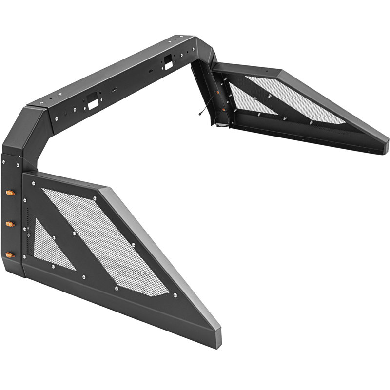 Support pour camion réglable avec 6 lampes latérales ambrées, universel pour camionnettes