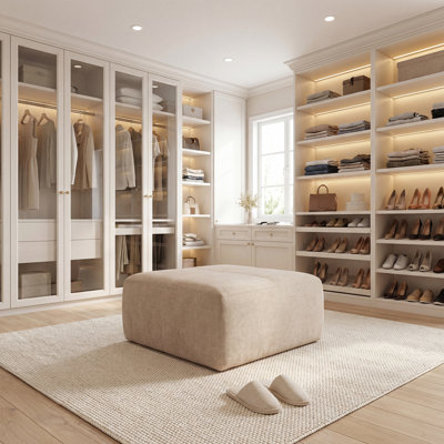 Repose-pieds carré de 34 po Hartwell