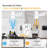 Ceiling Fan With Light 30Inch, Large Air Volume, Ceiling Fans With Lights For Bedroom Kitchen Dining Room Patio-267109055