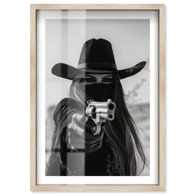 Art encadré Western