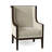 Jameson 28" Wide Down Cushion Wingback Chair-23976142-48100700