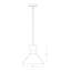 Luminaire suspendu à 1 lumière Bartruff-651175053