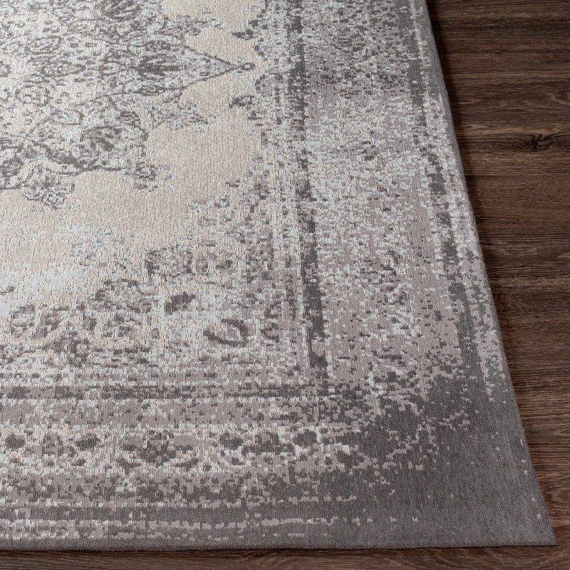 Aoi Chenille Oriental Indoor Rug, null