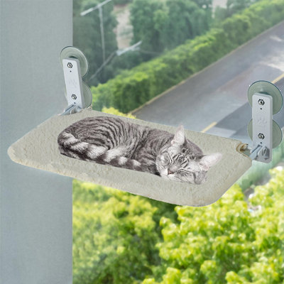 Perchoir hamac pour chat pliable sans cordon