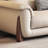 Modern simple small apartment cream style sofa-107209901