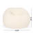 3 Foot Rounded Bean Bag Chair-758296620
