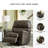 Faux Leather Recliner-1151461045