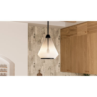 Mini-luminaire suspendu 1 lumière Haze